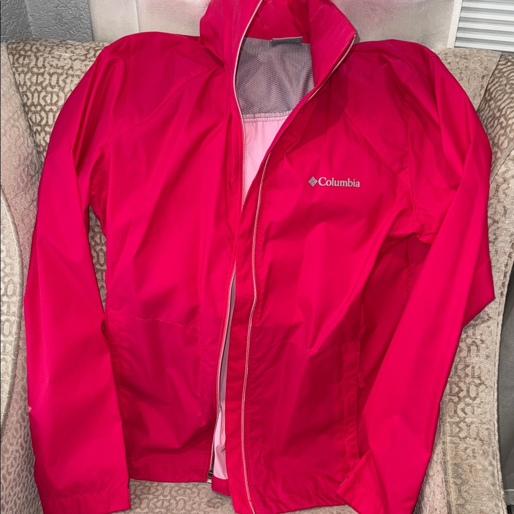 Columbia Fuchsia Outdoor Jacket